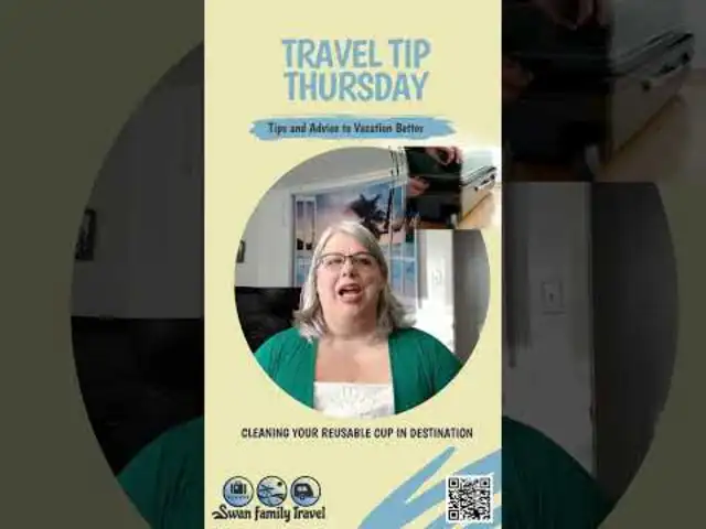 Travel Tip Thursday Episode 1: Cleaning your reusable cup on vacation