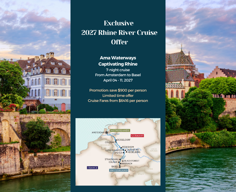 Captivating Rhine  – Travel with Grace Exclusive Offer