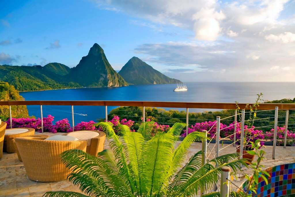 Jade Mountain Resort on St. Lucia