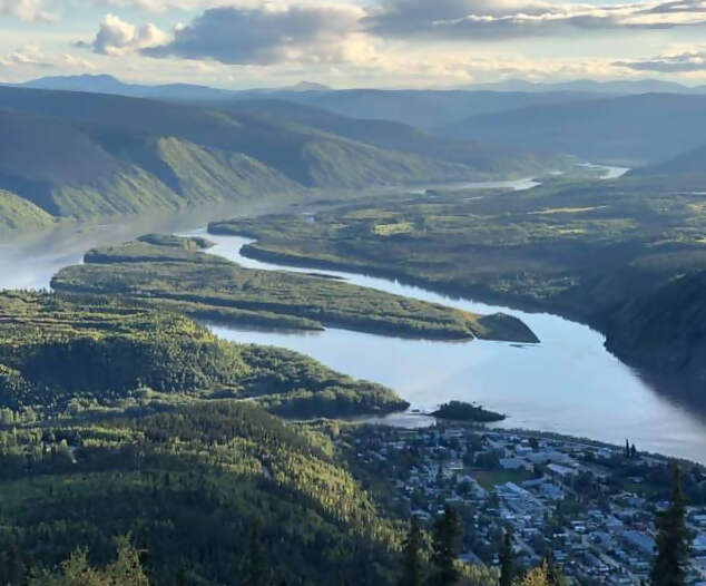 Epic wide open spaces of the Yukon