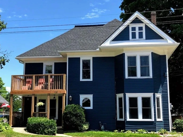 Big Blue in Port Burwell