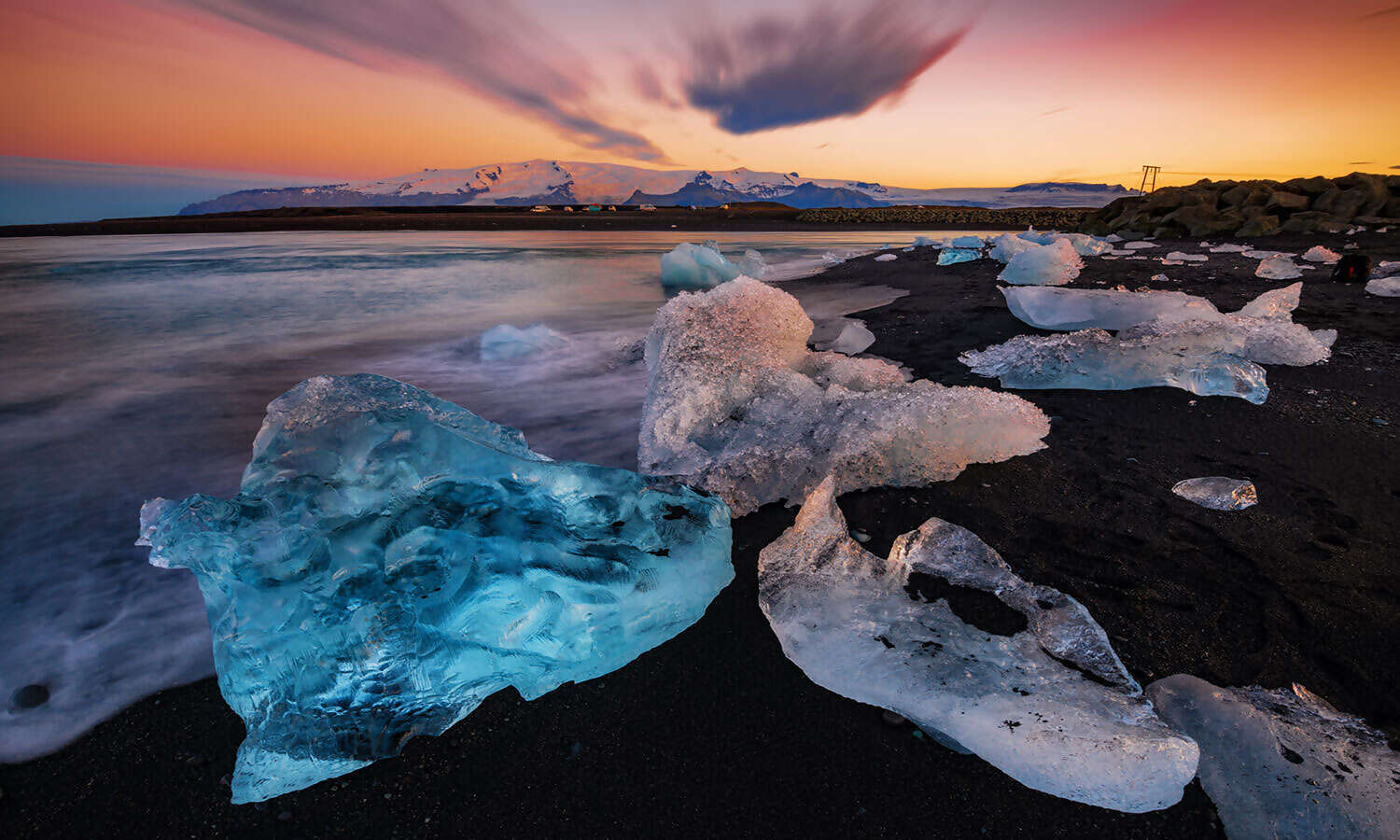 Iceland Black Sand Beach