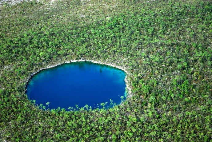 Discover the Mystical 'Blue Holes' of The Bahamas