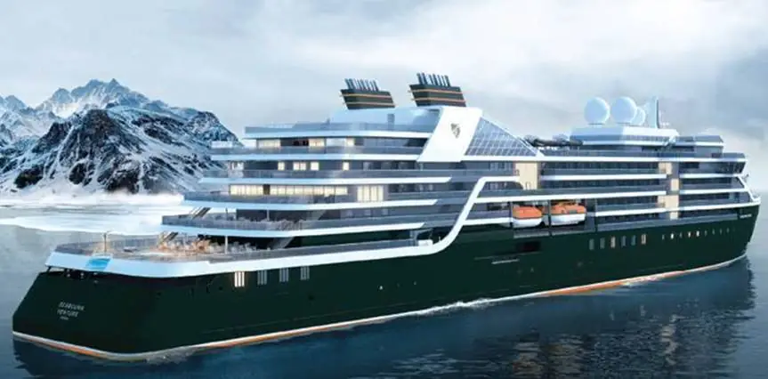 NEW SHIP: The Seabourn Venture - Open to book May 9