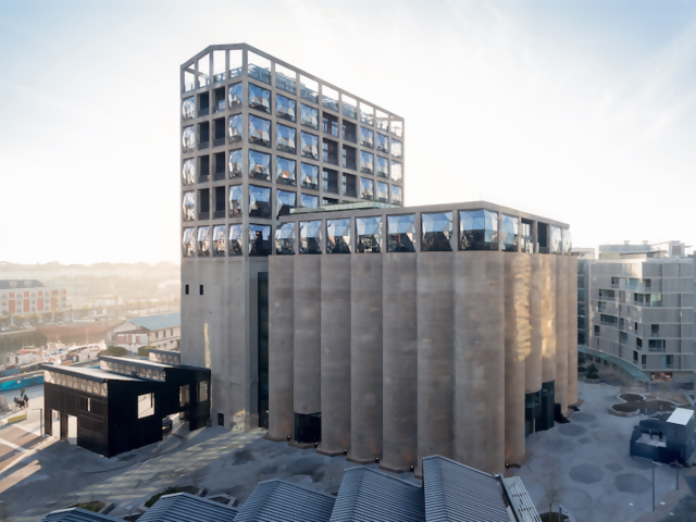 Grain Silo Transformed into Breathtaking Museum and Hotel