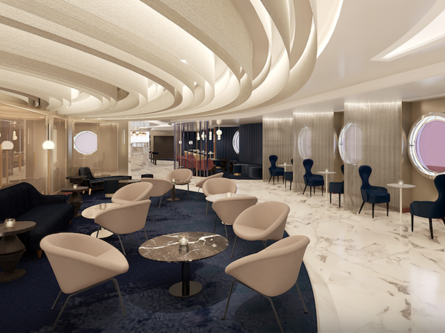 Virgin Voyages' 'Save Water, Drink Champagne' Easy Button