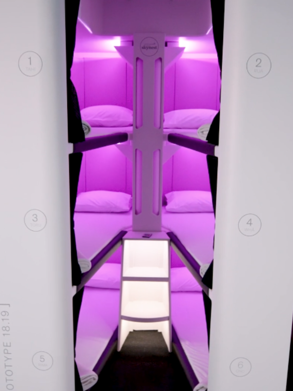 Lie Flat Beds in Economy Class?  This Airline Says, 