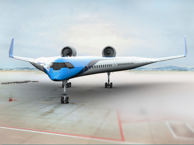 KLM has revealed the future of flight. Hint: You'll be sitting IN the wings.