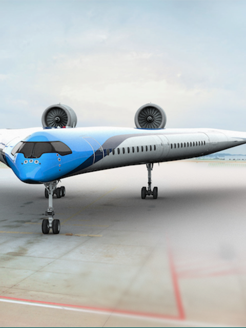 KLM has revealed the future of flight. Hint: You'll be sitting IN the wings.