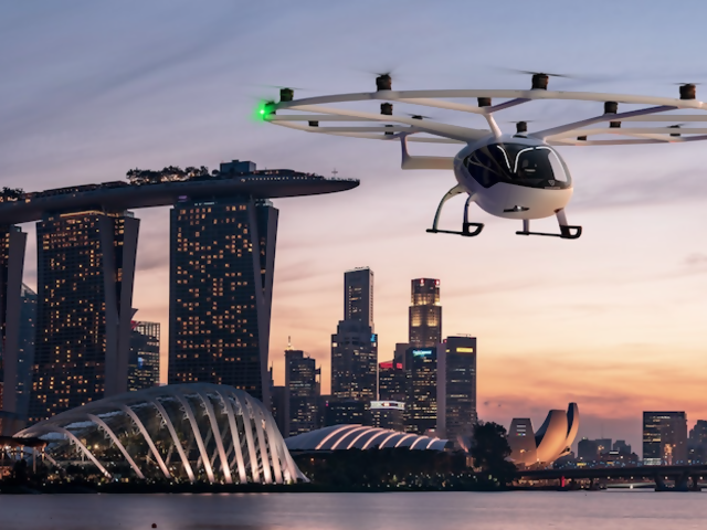 Look Ma, No Hands! Unmanned Air Taxis to Launch in Singapore