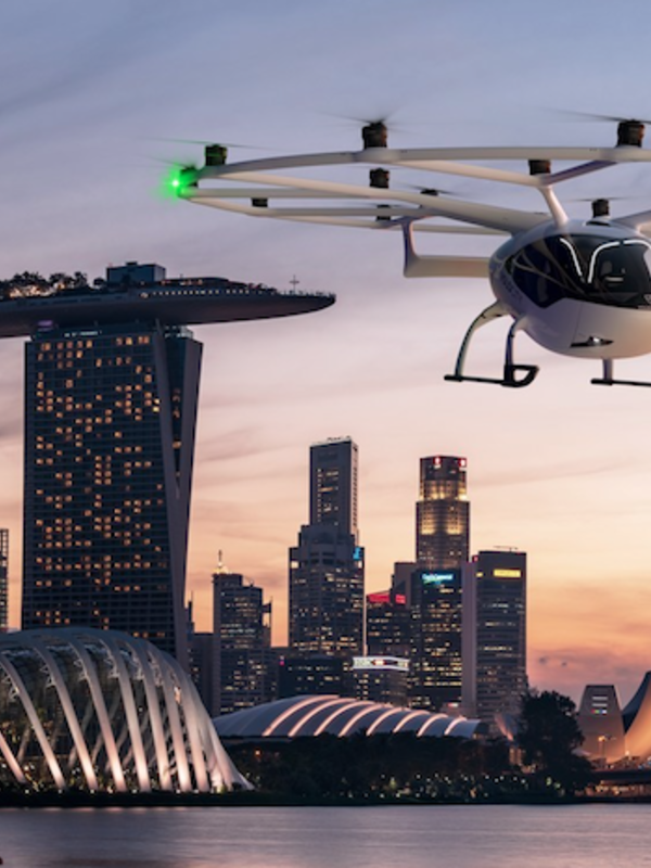 Look Ma, No Hands!  Unmanned Air Taxis to Launch in Singapore