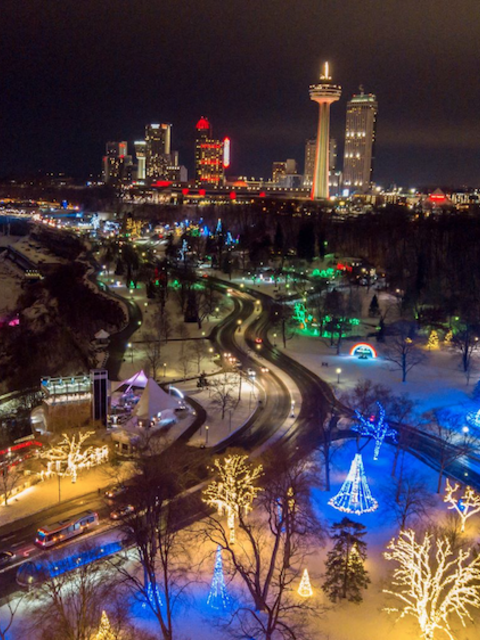 3 Million Lights for 101 Nights of Niagara Falls' Festival of Lights this Winter