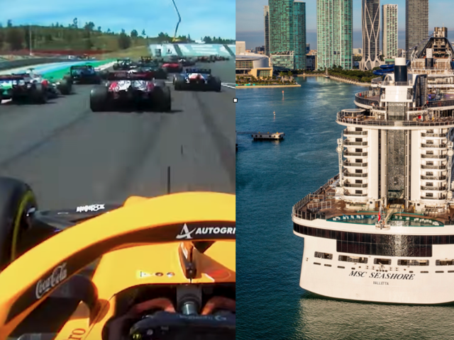 This Cruise Line and Formula 1 are Delivering Port-side Excitement During Grand Prix Races