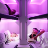 World First: Lie-Flat Sleeping Pods in Economy Class