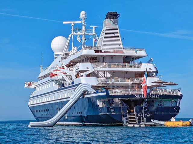 This Cruise Ship Has Just Installed a Slide Right into the Sea