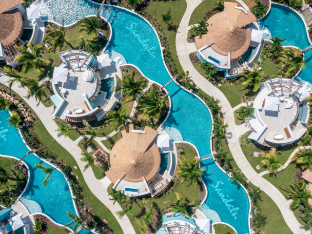 Sandals Opens its Newest Resort with the 1st SkyPool Suites in Jamaica and a Return to its Roots