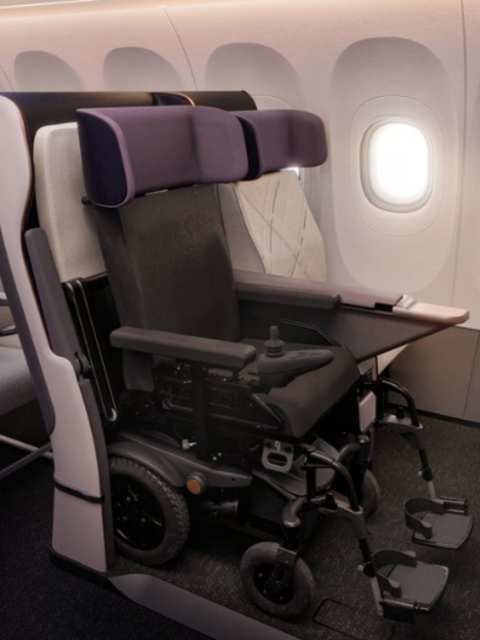 Accessible Travel is Taking a Giant Leap with this New Airplane Seat for Wheelchairs