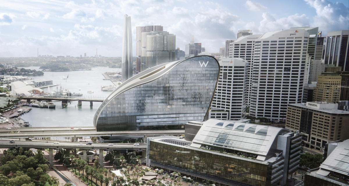 The Biggest W Hotel in the World has Opened on Sydney’s Harbourfront with a Spectacular Wave Design