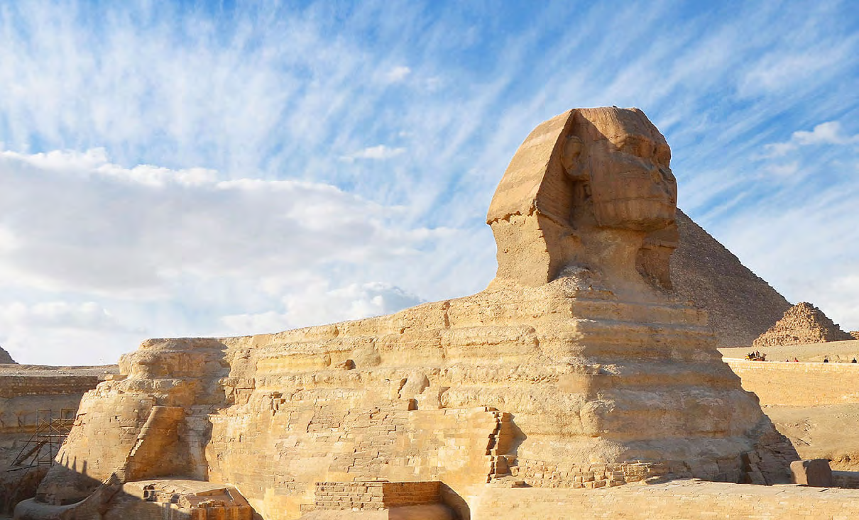 CRUISE THE NILE IN A MANNER ONCE RESERVED FOR QUEENS AND PHARAOHS.