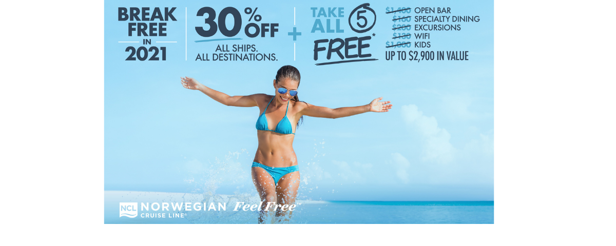 Break Free with Norwegian Cruise Line