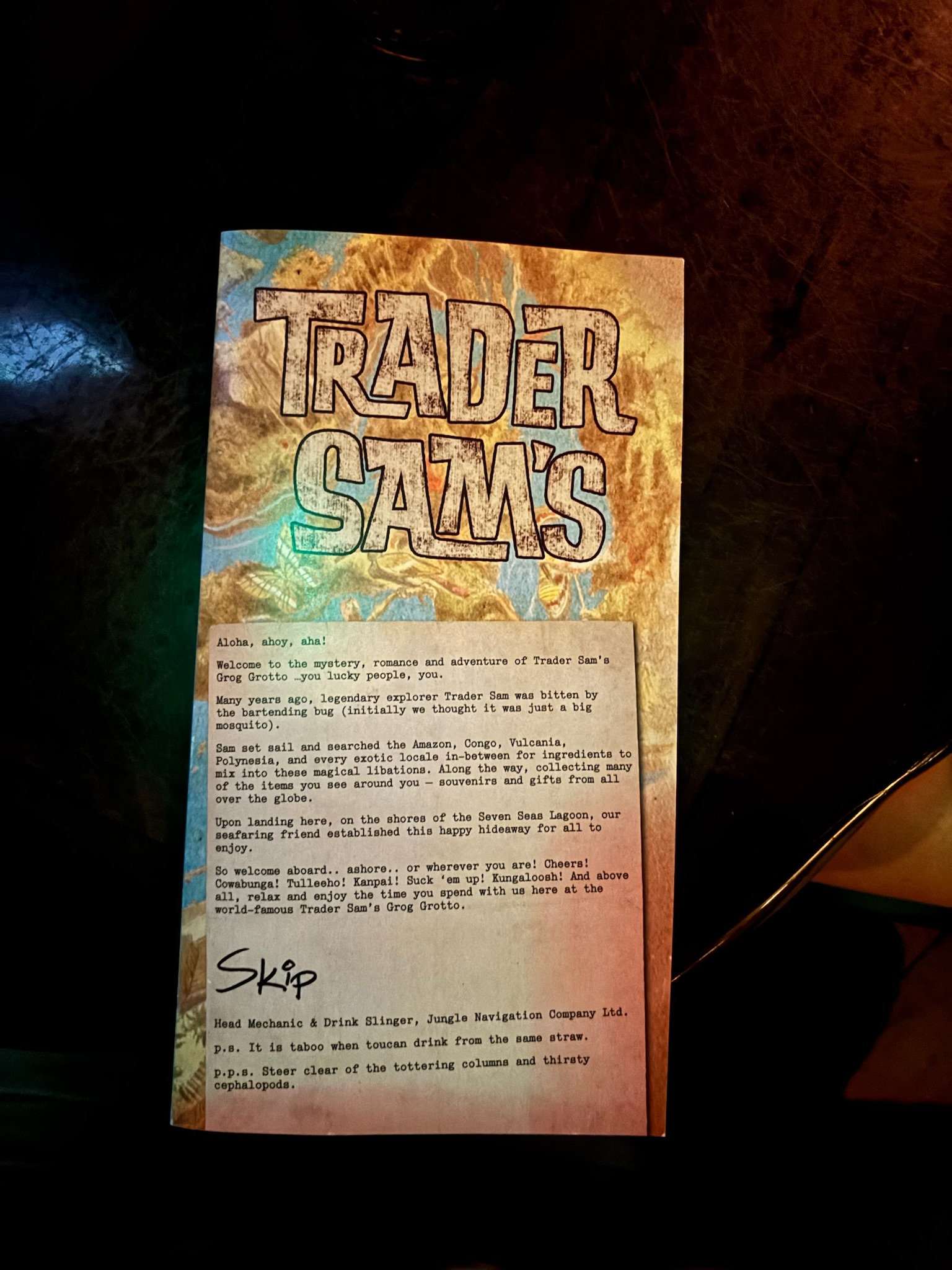 A Night at Trader Sam’s: My Quest for the Black Pearl