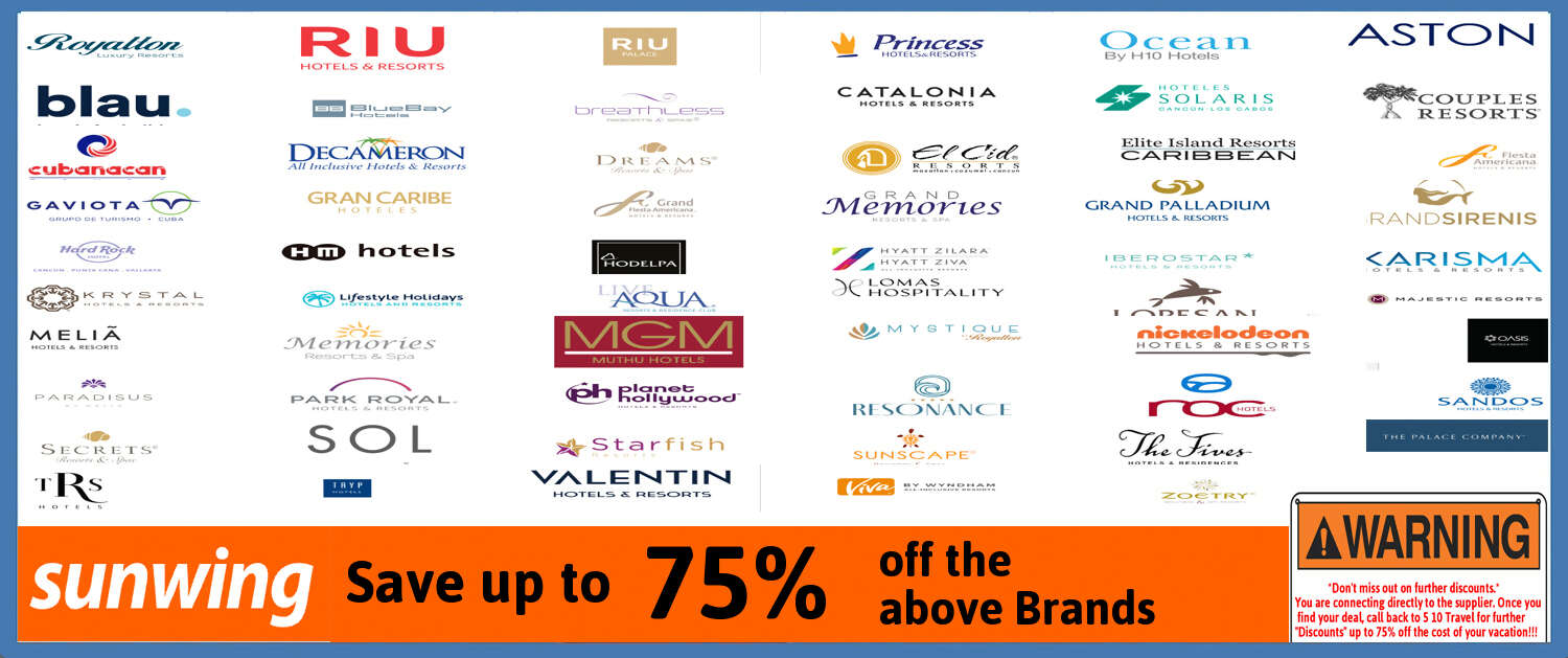 Sunwing Hotels Banner