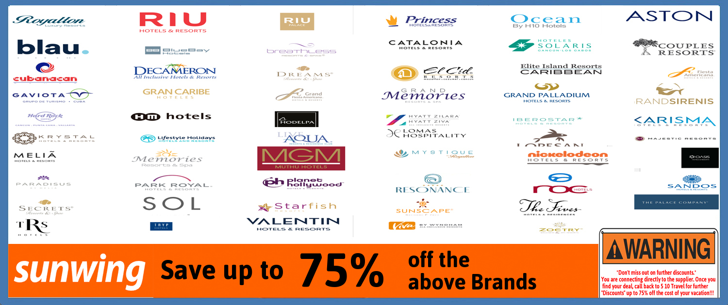 Sunwing Hotels Banner