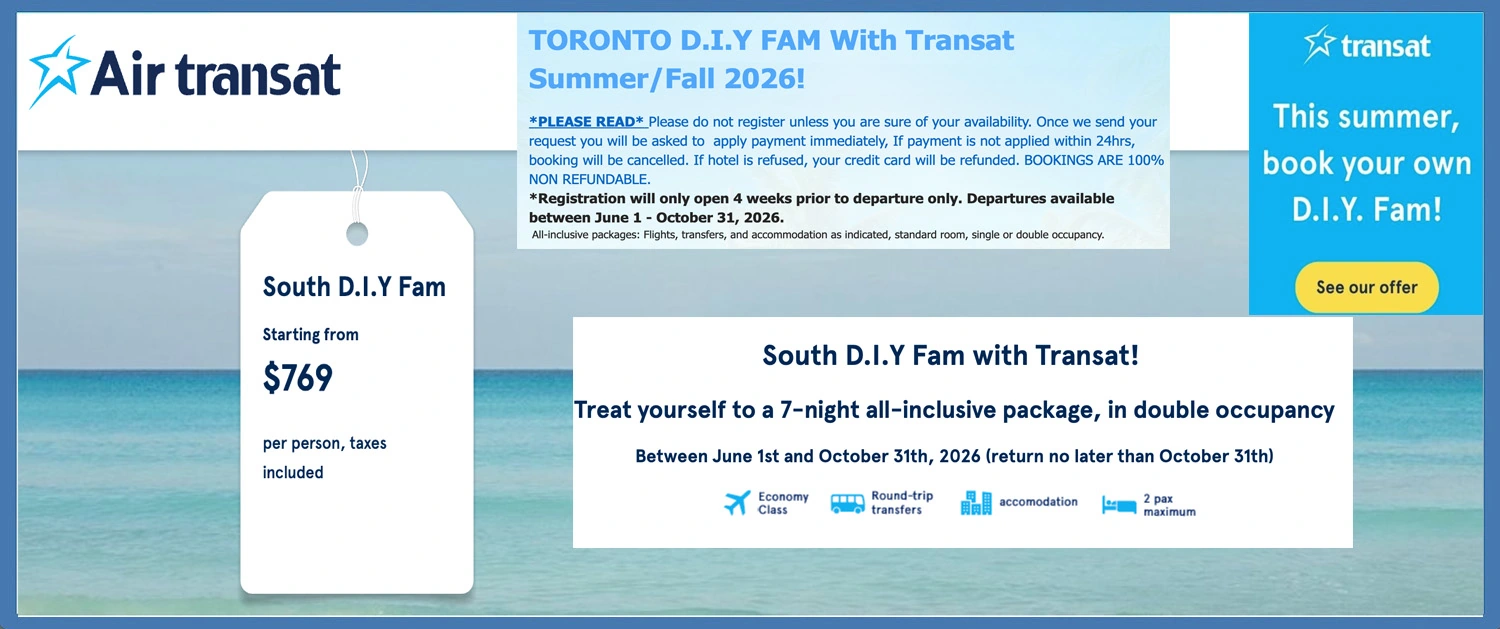 Air Transat Fam