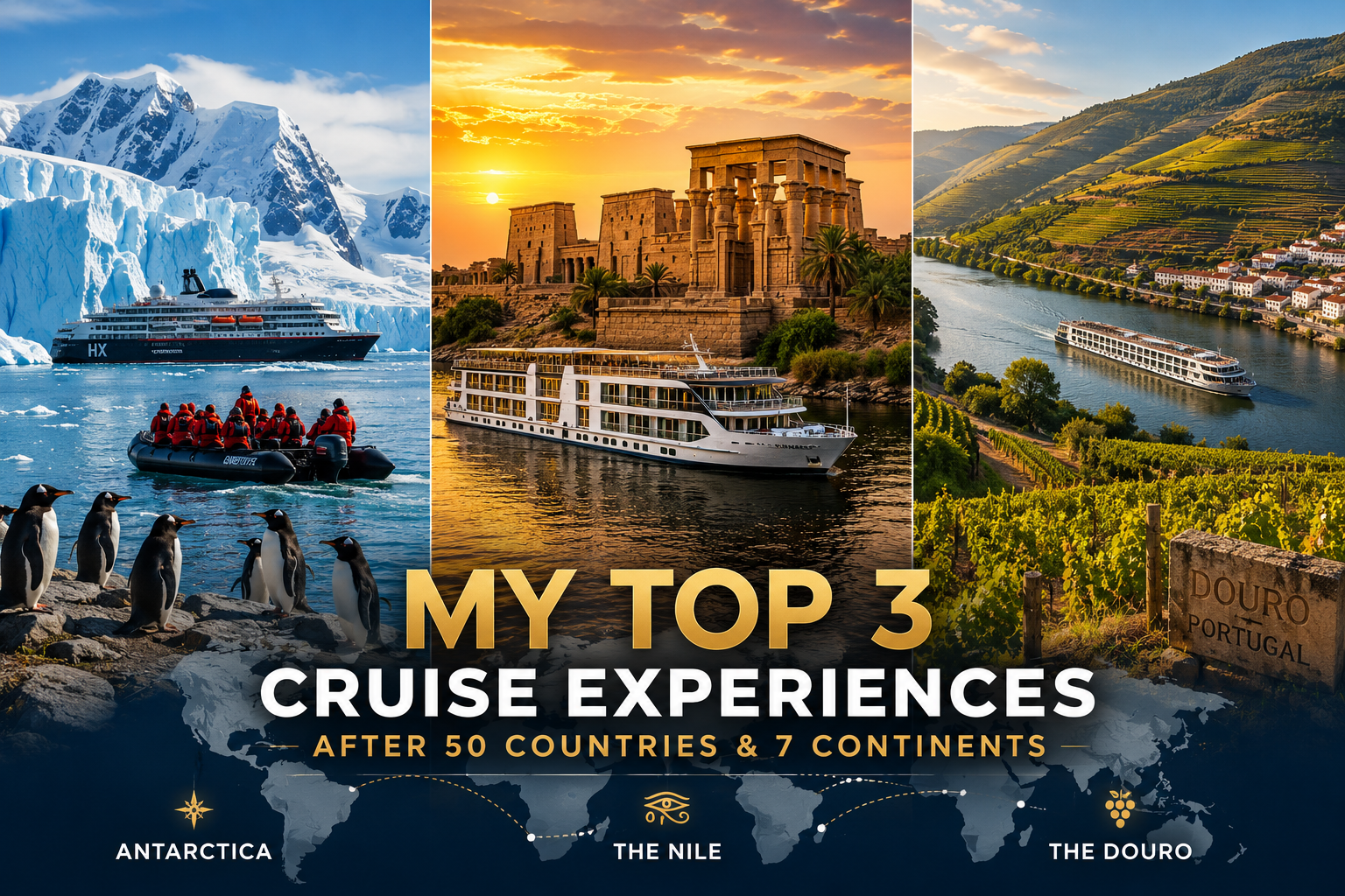 My Top 3 Cruise Experiences After Visiting 50+ Countries