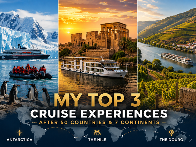 My Top 3 Cruise Experiences After Visiting 50+ Countries