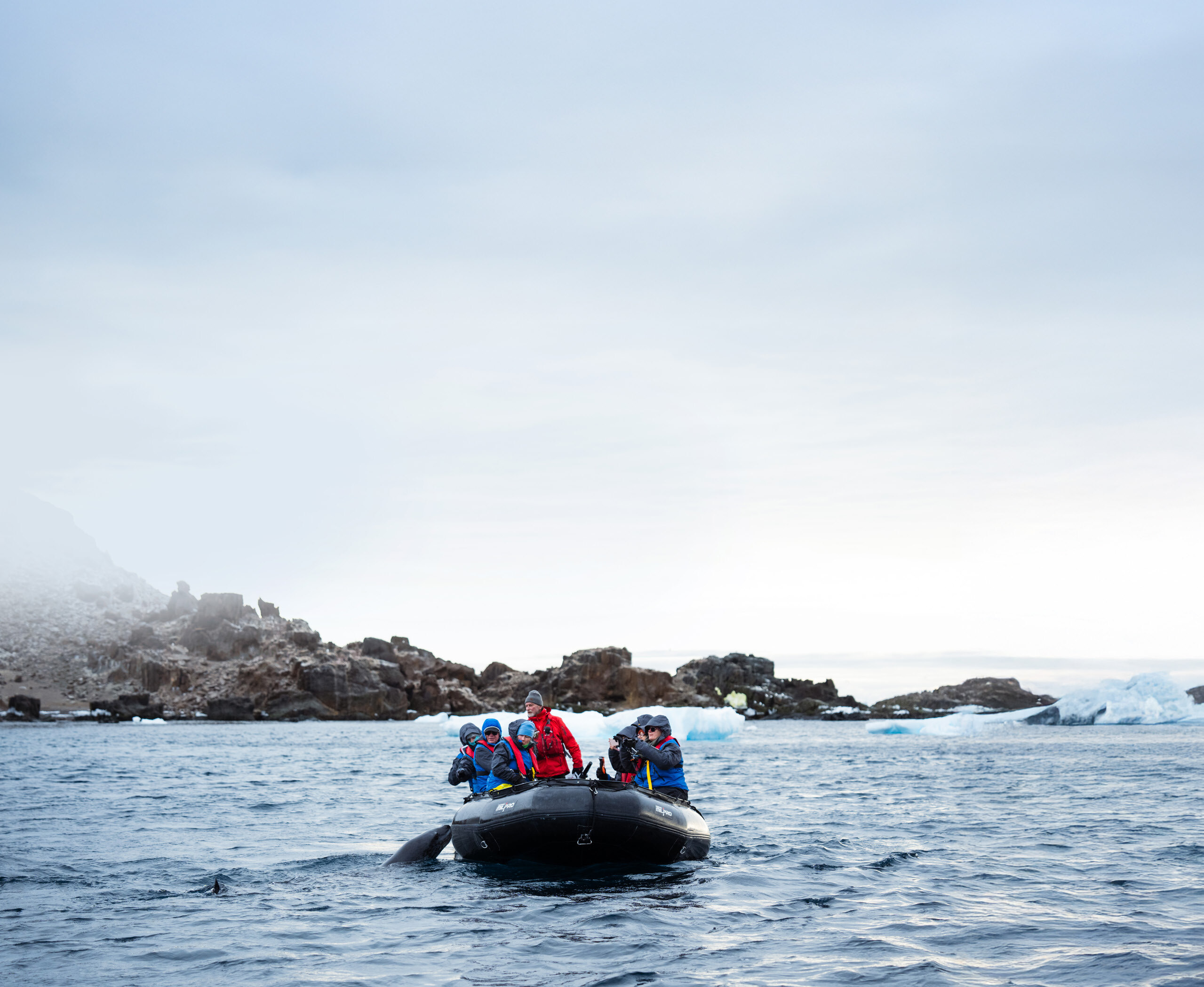 Across the Antarctic Circle