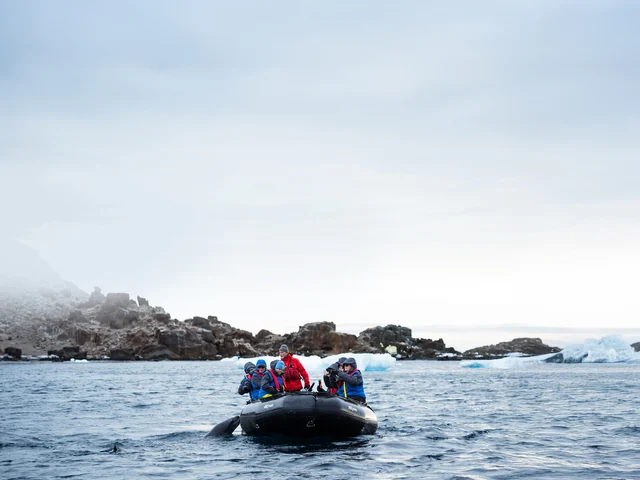 Across the Antarctic Circle