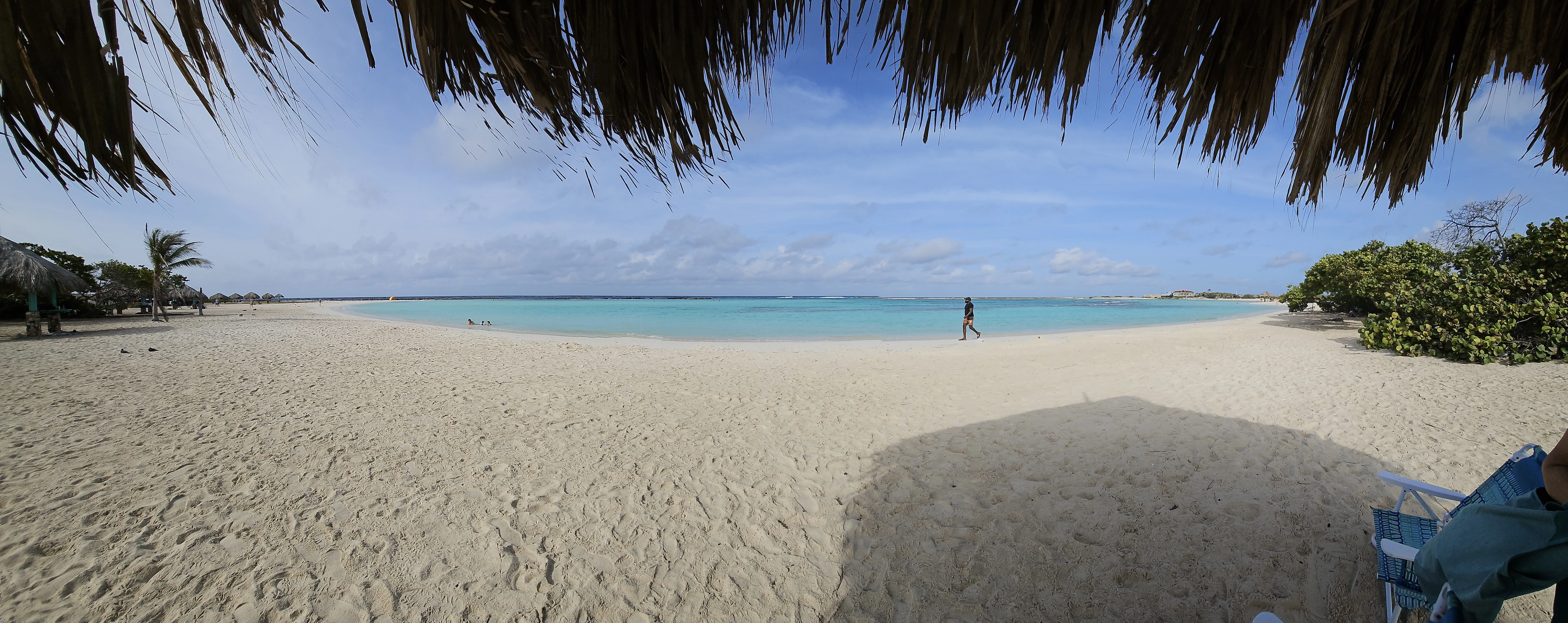 Beautiful turquoise waters of Baby Beach 