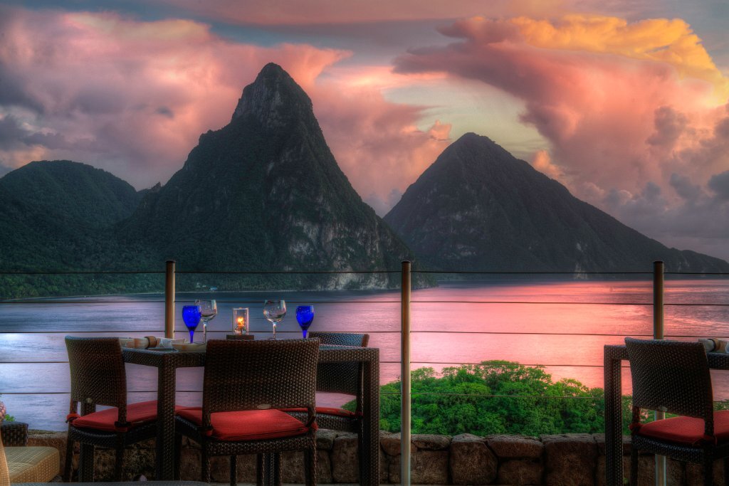 Jade Mountain Resort on St. Lucia