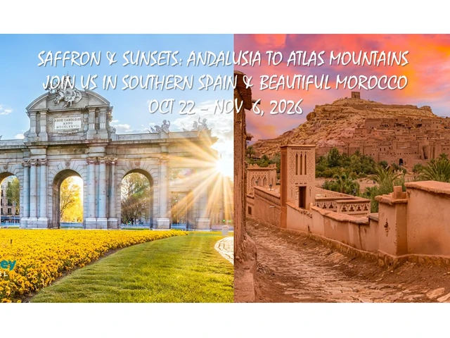 SOLD OUT! Saffron & Sunsets: Andalusia to Atlas Mountains - Oct/Nov 2026