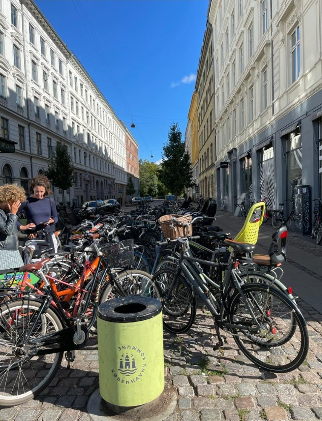 Bicycle park in Copenhagen