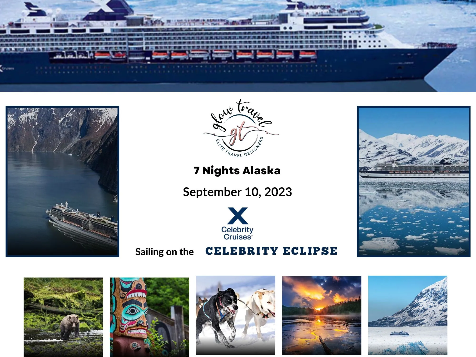 7 Nights Alaska Hubbard Glacier