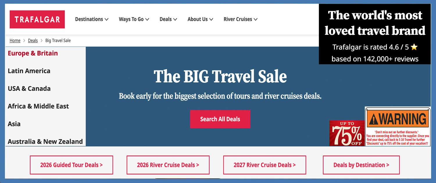 Trafalgar Banner World Tours