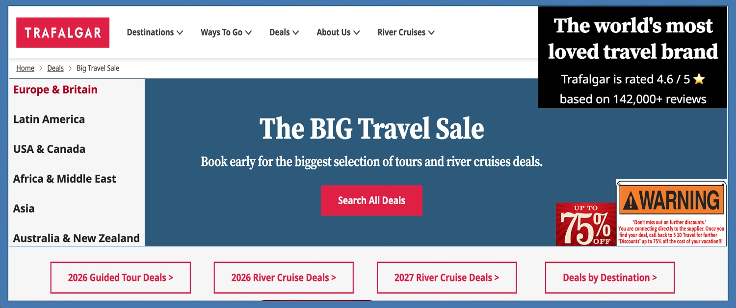 Trafalgar Banner World Tours