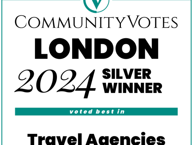 Silver Winner of the Community Votes for Best Travel Agency in 2023