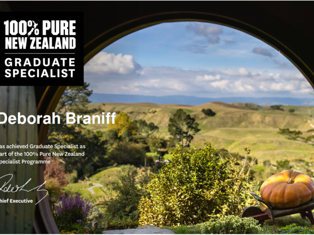 100% Pure New Zealand Specialist