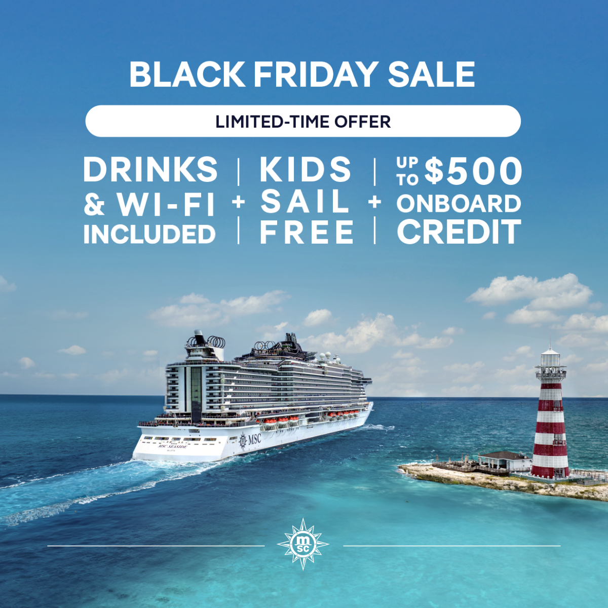MSC Black Friday Sale