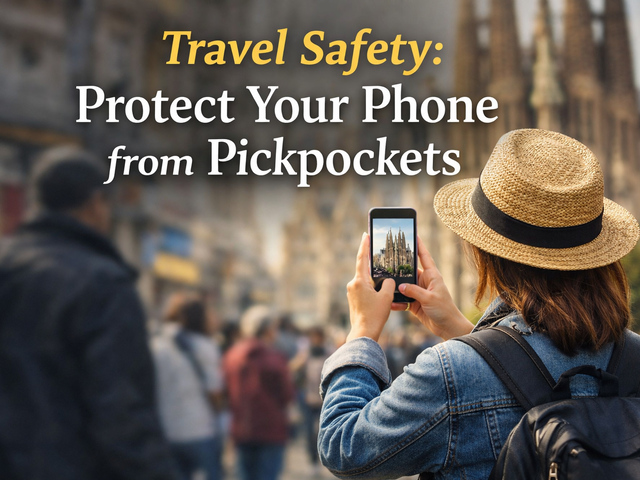 Smartphones and Pickpockets: Your Phone Is Now the Top Target