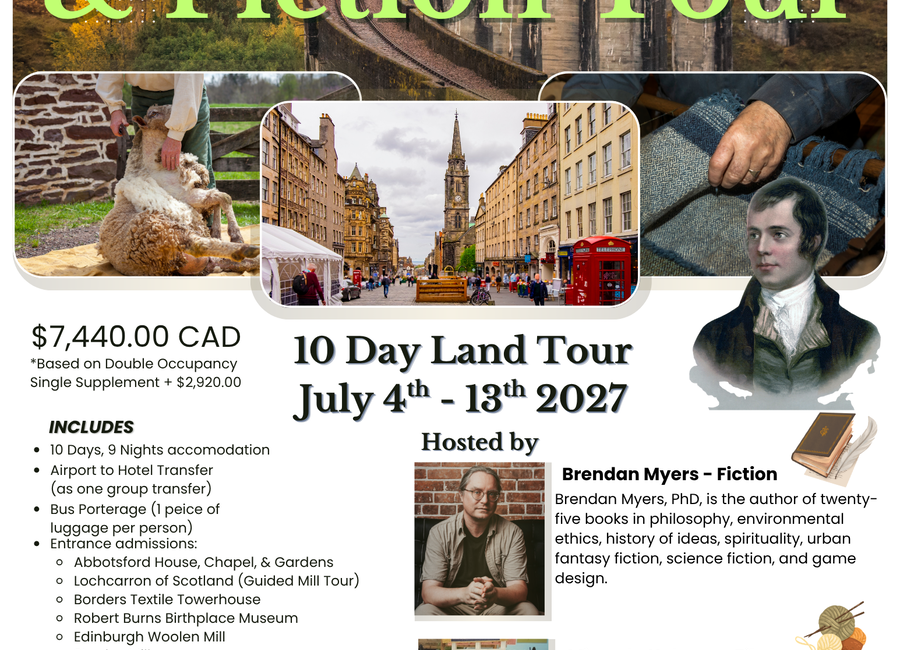 Join Us for the Great Scottish Fibre & Fiction Tour | July 4–13, 2027