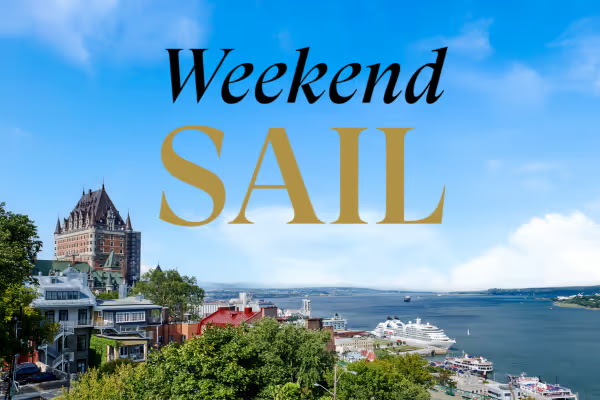 Seabourn Cruises & Expeditions The Weekend Sail Is Here!