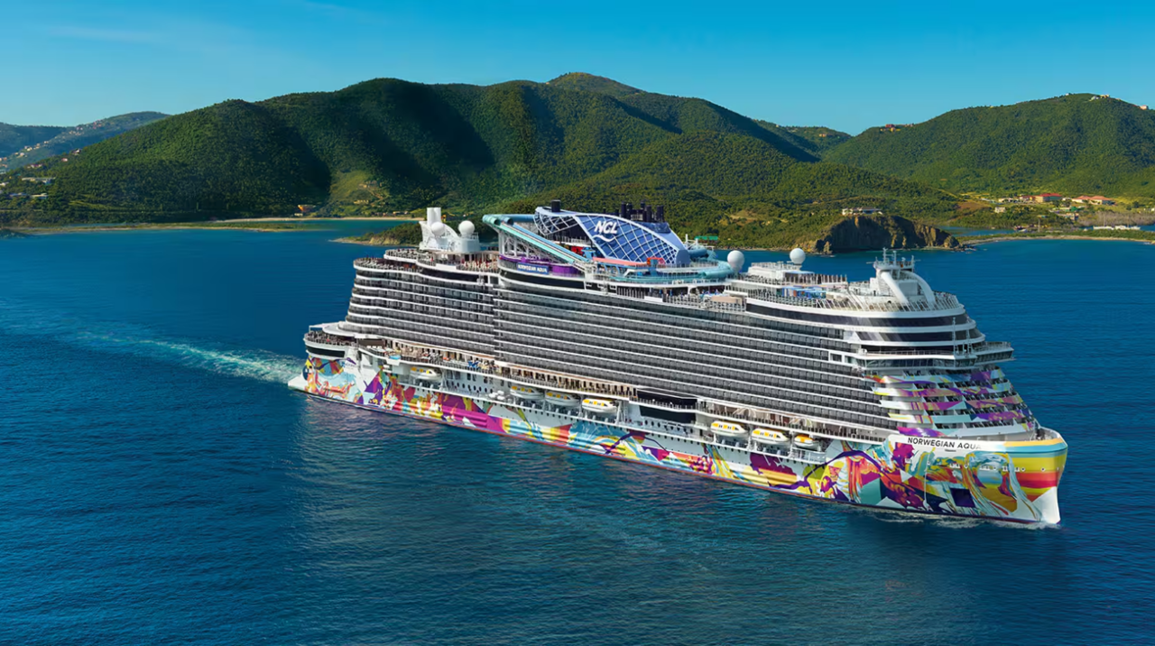 7 Night Cruise On Norwegian Aqua February 28, 2027, to March 7, 2027