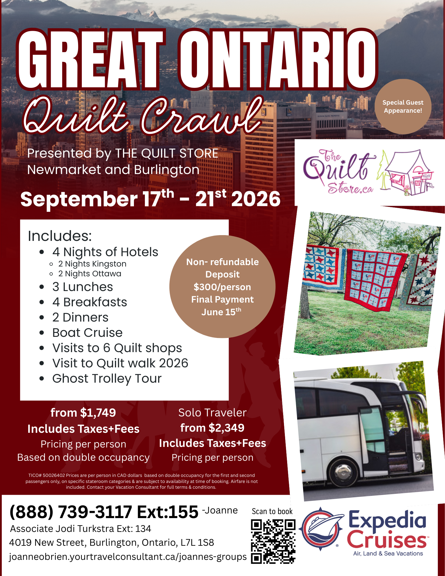 Great Ontario Quilt Crawl 2026