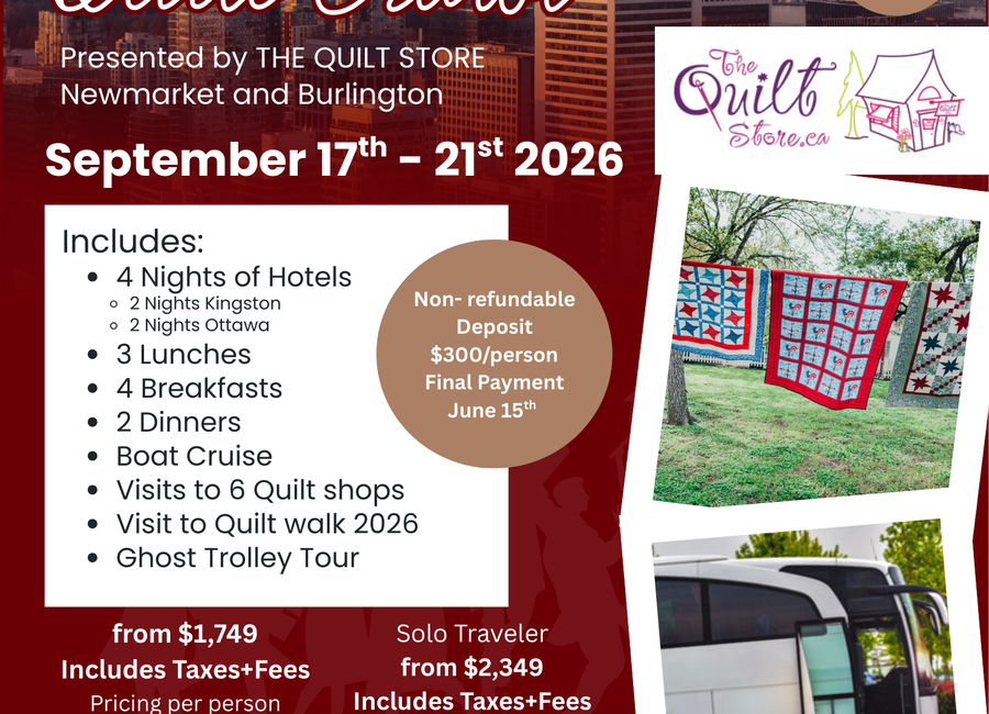 Great Ontario Quilt Crawl 2026