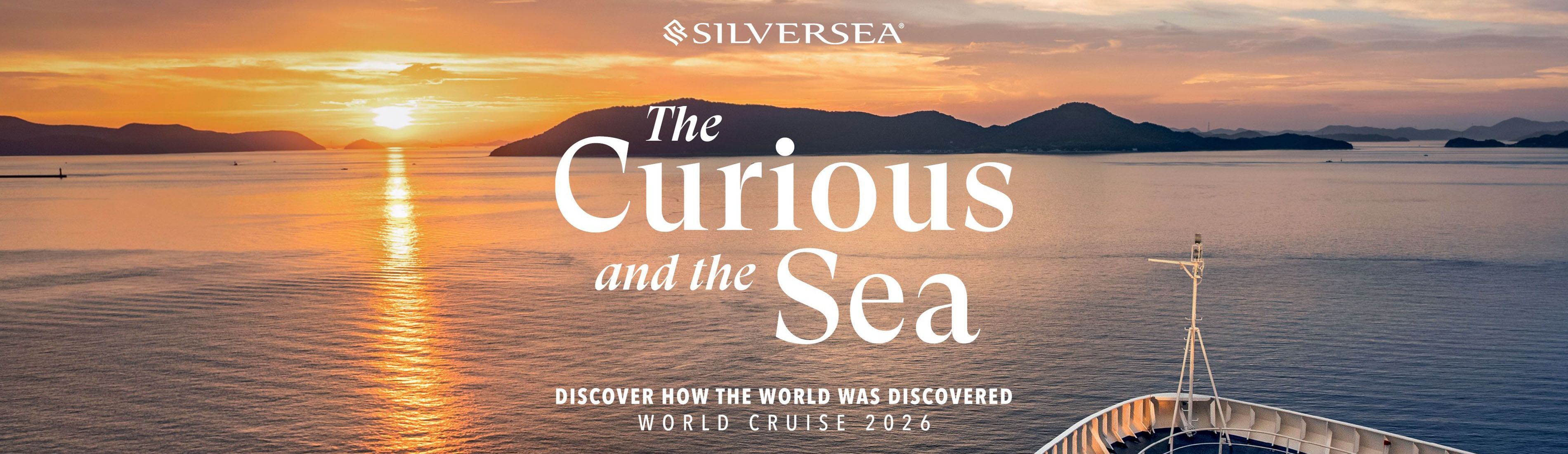 Silversea guests embark on ‘The Curious and the Sea' global journey