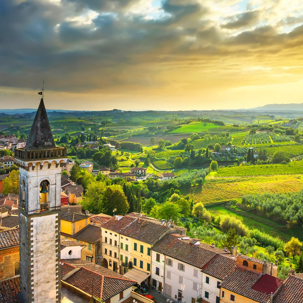 Montecatini. Excursion to Vinci